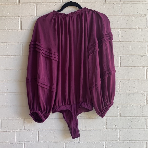 NWOT Free People All Tucks Bodysuit - Picture 4 of 8